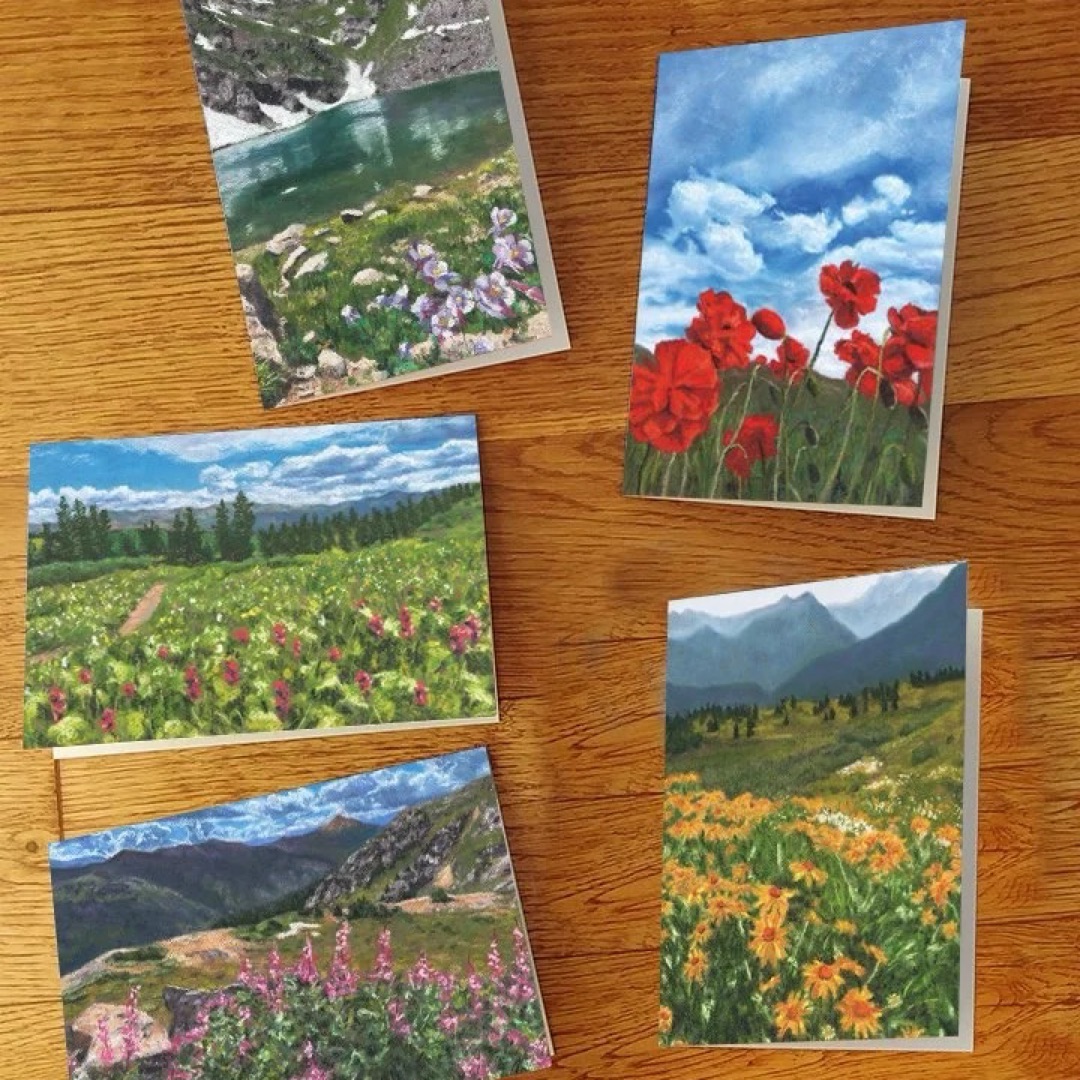 Wildflowers Part 5 Note Cards - image 1