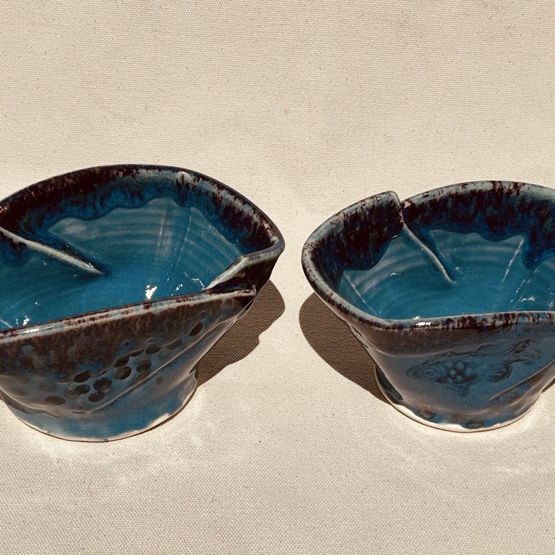 Water Inspired Dinner Bowl