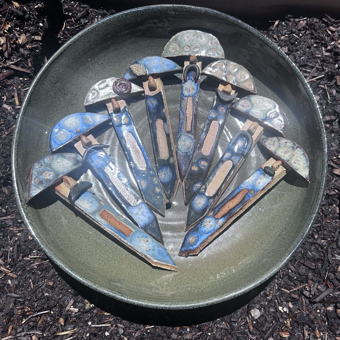 Ceramic Garden Stakes